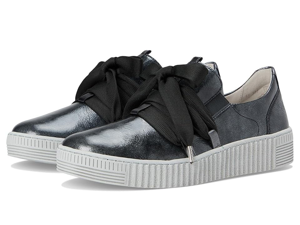 Gabor Gabor 53.333 Women's Shoes Argento : UK 6 (US Women's 8.5) B - Medium, Lace/Leather - Bellso